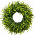 28 inch boxwood wreath for front door greenery, main product view