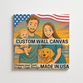 DreamController Custom Wall Canvas Poster Wall Art Decor Set of 1 I Personalized Photo to Canvas Print Banner for Bedroom, Livingroom, Kitchen & Office | Made in USA | Fast delivery | HD Print