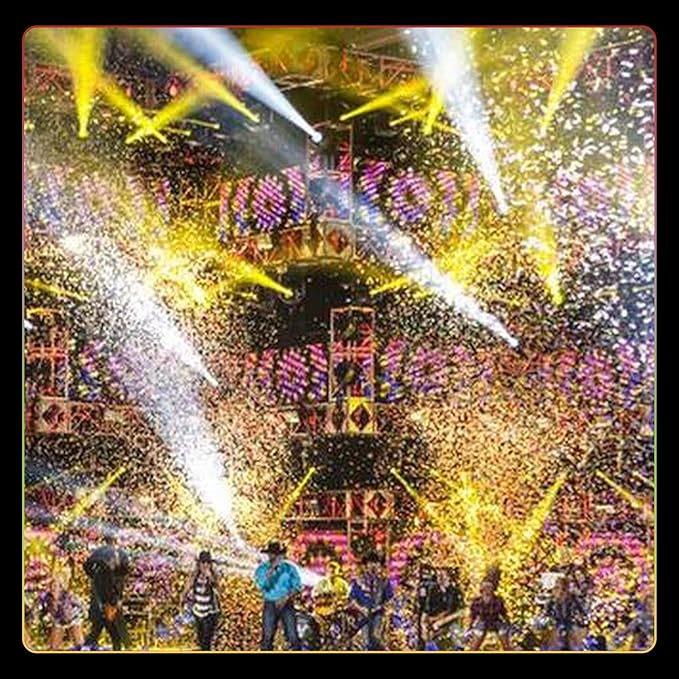 Ultimate Confetti, Yellow Biodegradable Confetti - Rectangular Fluttering Tissue Paper Confetti for Cannon and Launcher use – Best for Gender Reveal, Parties, Concerts and Weddings - 20 lb, 320 oz