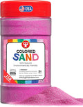 Hygloss Colored Sand for Crafts – 1 lb Bottle, Magenta – Vibrant Colorful Fine Sensory Play Sand Art Kits for Kids – Classroom Activities for Children 3 4 5 6 7 8 9 10 11 12 – Safe for Ages 3+