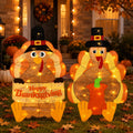 thanksgiving decorations light up turkey outdoor decor, main product view