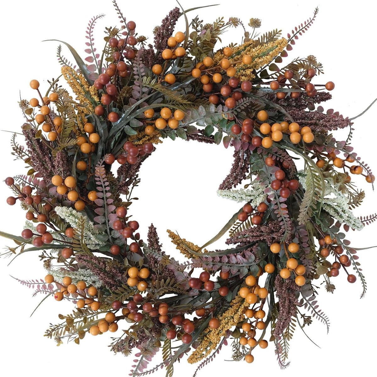 idyllic fall wreaths for front door 22 inch, main product view