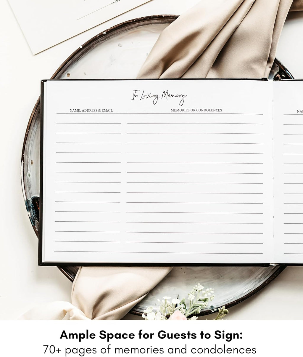 Lamare Funeral Guest Book Memorial Service – Celebration of Life Guest Book