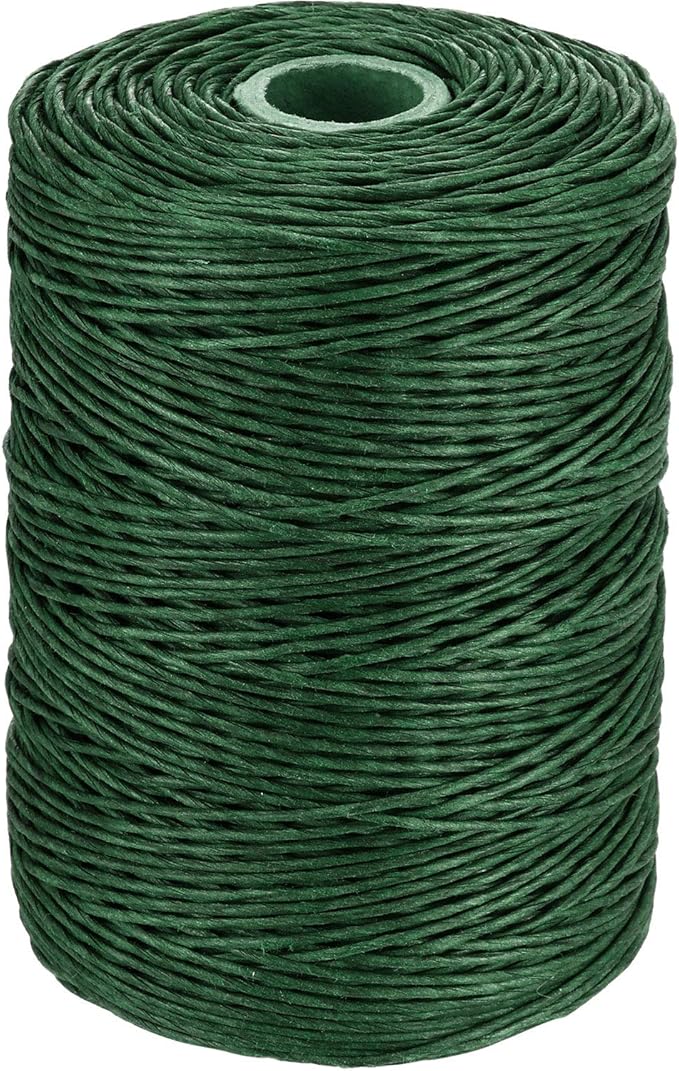 Syhood Floral Vine Bind Wire Rustic Wrapping Wire for Flower Bouquets(Deep Green)