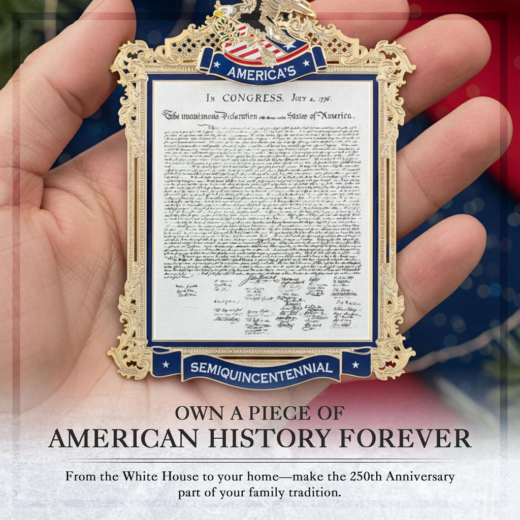 Official Commemorative Ornament of America’s 250th Anniversary | 2026 White House Christmas Collection