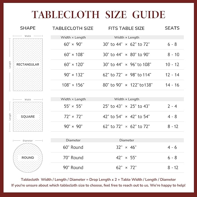 Linen World Linen Tablecloth, 100% French Linen White Tablecloth 55" x 55" Inch, Washable Square Tablecloth for Dining, Outdoor, Weddings and Restaurants, Decorative Valentine Easter