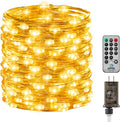 Fairy Lights with Remote, 8 Modes & Timer, 66 Feet 200 Led Christmas Light Twinkle Lights Plug in, Waterproof String Lights for Bedroom Decor Home Girl's Room Garden Party Christmas Decorations