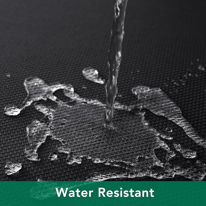Biscaynebay Textured Fabric Round Tablecloths 90", Black Water Resistant Washable Table Cloths Circle Folding Table Covers Linen for Dining, Kitchen, Wedding & Parties, etc
