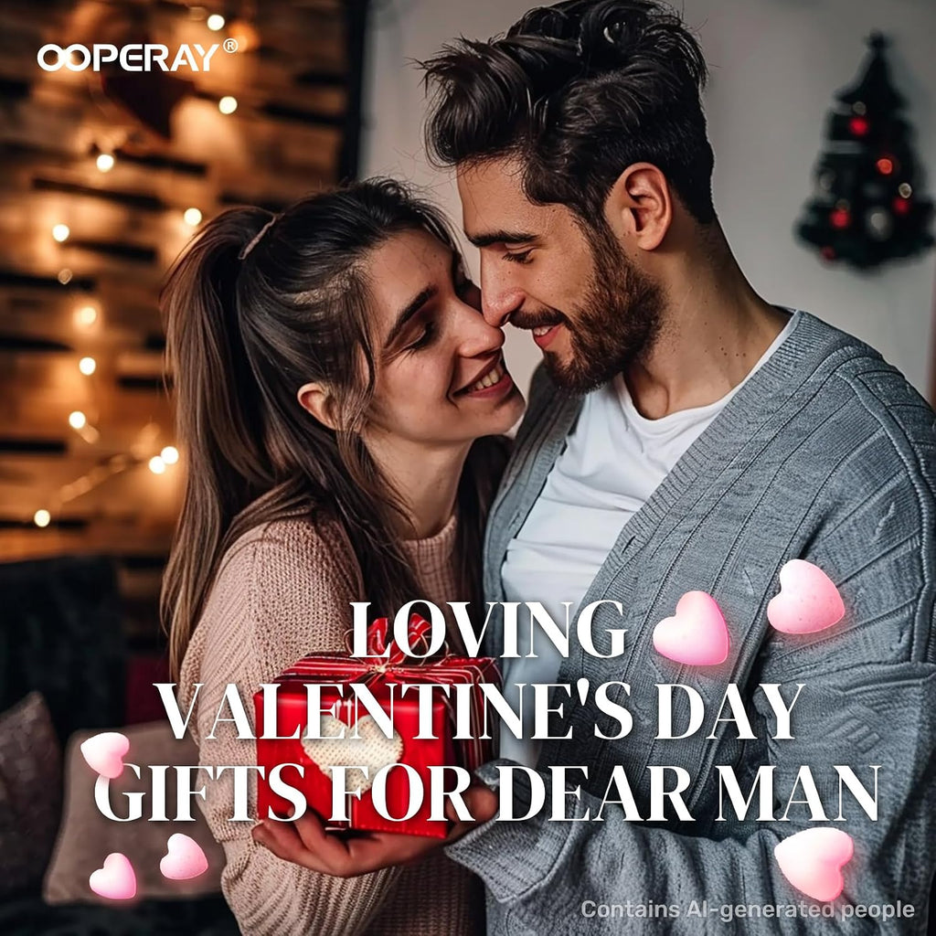 OOPERAY Gifts for Husband Fathers Day, Fathers Day Card for Husband from Wife, Anniversary Birthday Love Gift for Men Women, Valentines Card Gifts for Him Her, Gift for Boyfriend Girlfriend