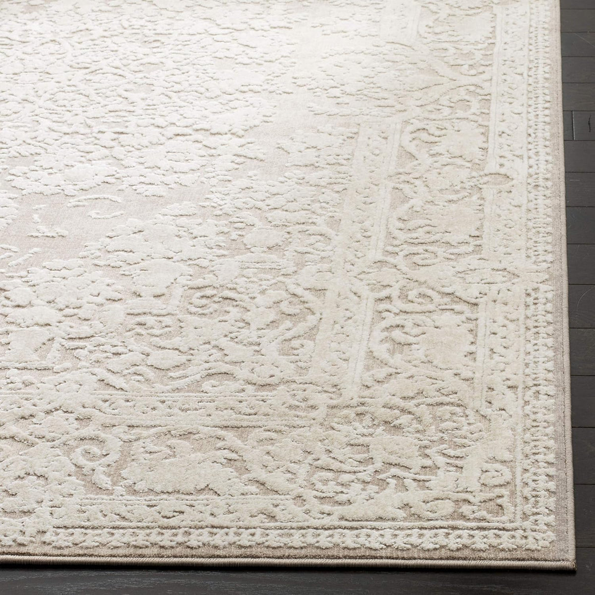 SAFAVIEH Reflection Area Rug 9'x12', Traditional Beige & Cream RF...