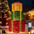 4.9ft large christmas lighted gift boxes - 505, main product view