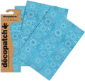 Clairefontaine décopatch Blues Mosaic Paper, 30 x 40 cm, Pack of 3 Sheets