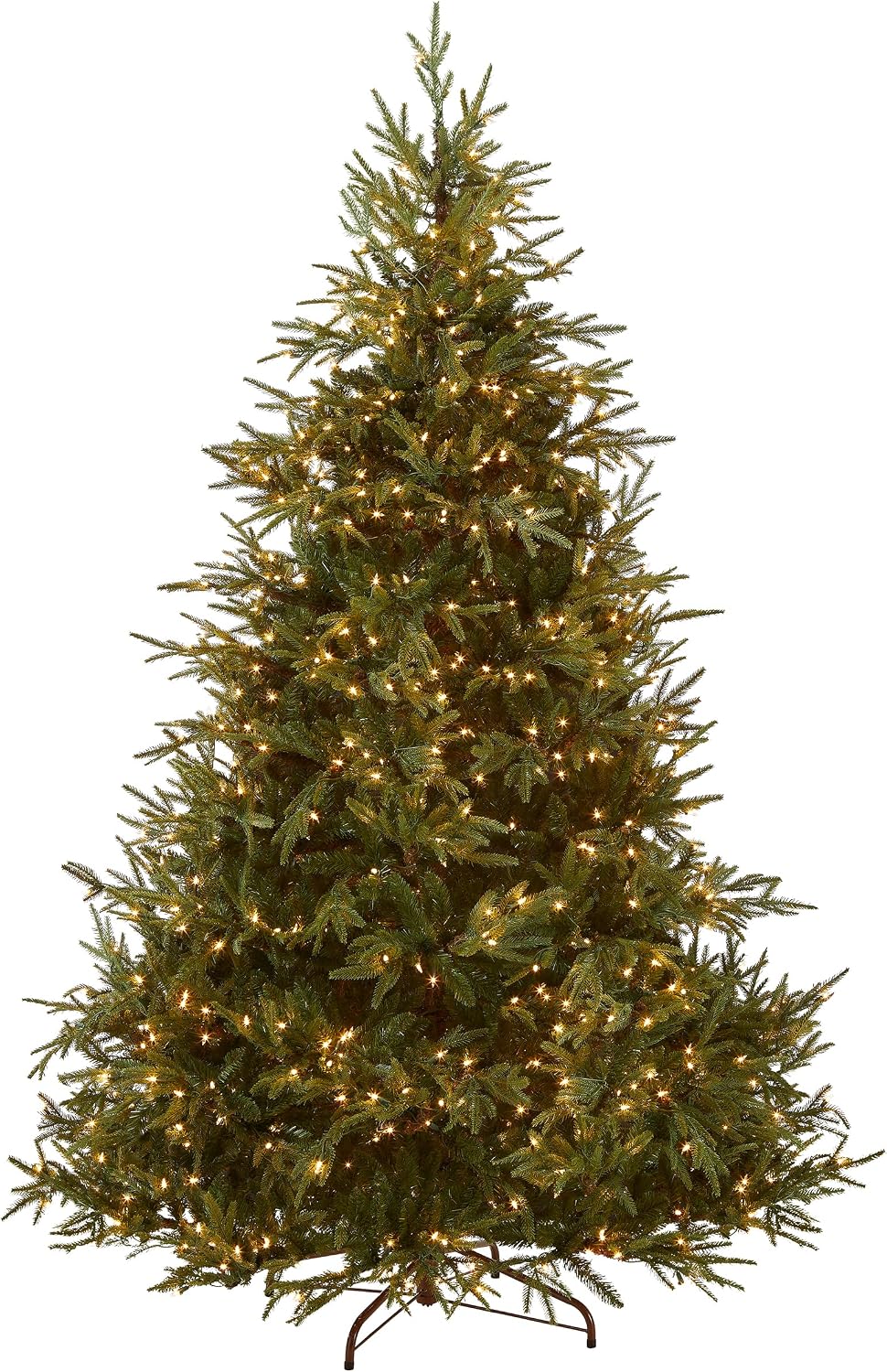 national tree company 7.5ft pre-lit fraser grande artificial, main product view