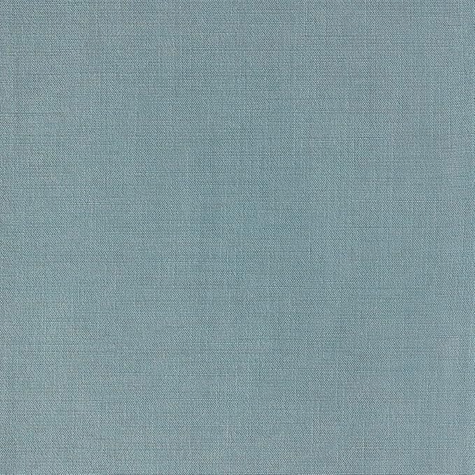 ZeeMart Linen Textured Border Table Runner, 14 x 36 Inch Blue, Farmhouse Style Dusty Blue Table Runners 36 Inches Long, Easy Care Everyday Polyester Table Runner