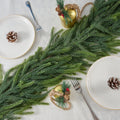 9 ft christmas norfolk pine garlands for mantel, main product view