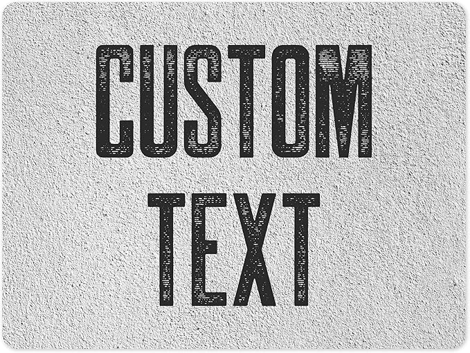 Custom Sign, Custom Street Sign, 11 Font Colors, 13 Font Styles, 4 Hole Options, 22 Sizes, 36x48 Inches, Rust Free DiBound, Fade Resistant, Made in USA by My Sign Center (Concrete)