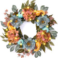 decorbyhannah 24'' fall wreath for front door with, main product view