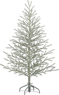 5'hx40 d tinsel tree x368 on metal stand, main product view