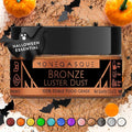 MONÉGASQUE Bronze Edible Glitter for Drinks 7g – Copper Edible Glitter for Cakes & Cocktails – Luster Dust for Drinks, Cocktail, & Chocolate – Drink Shimmering Bronze – Halloween Cake Decorations