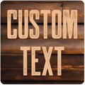 Custom Sign, Custom Street Sign, 11 Font Colors, 13 Font Styles, 4 Hole Options, 22 Sizes, 30x30 Inches, Rust Free DiBound, Fade Resistant, Made in USA by My Sign Center (Vintage Wood)