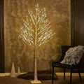 birchlitland lighted birch tree 6ft 330l warm white, main product view