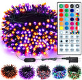 odeetronic 66ft 200 led halloween string lights color, main product view