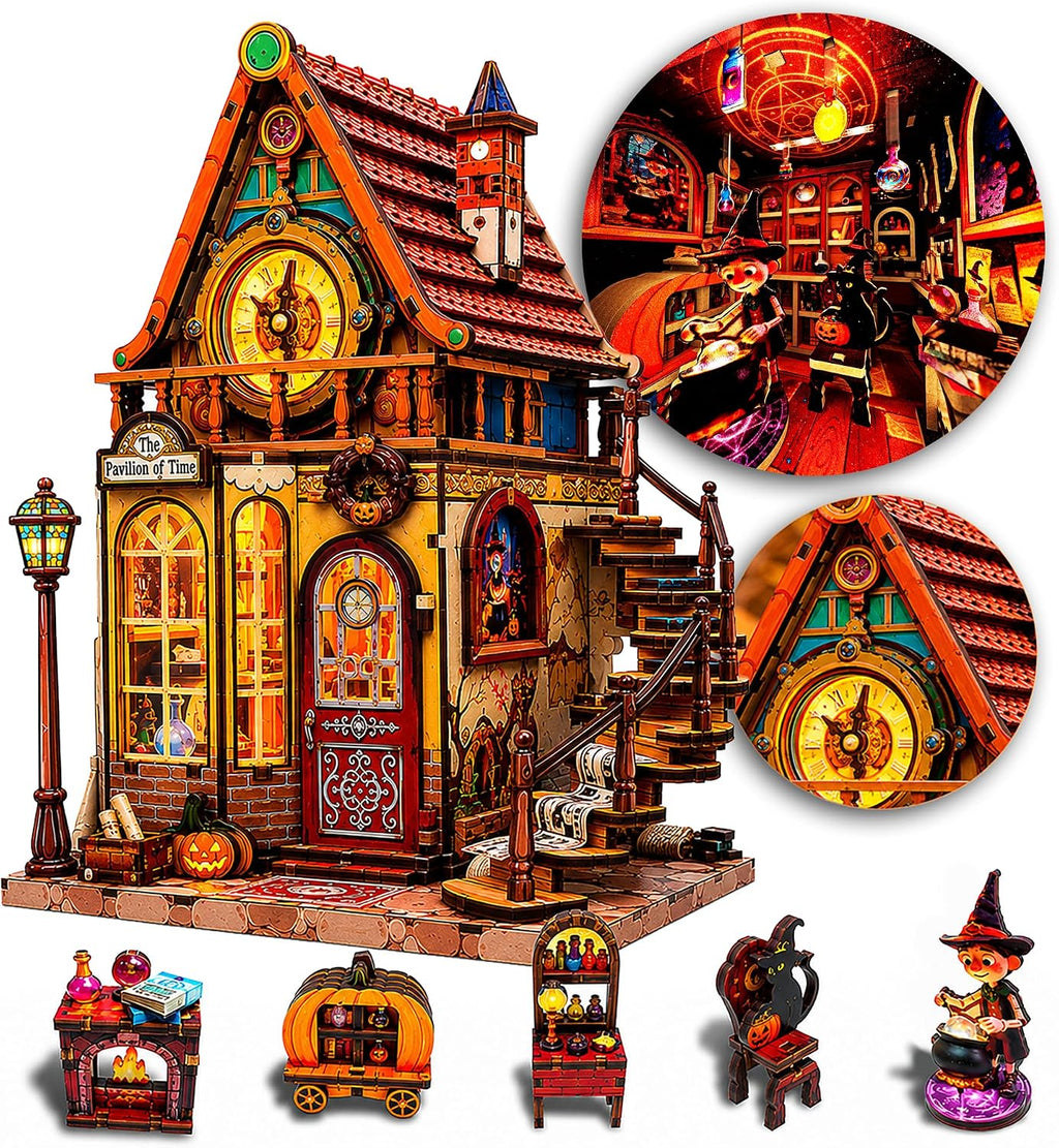 book nook kit – wheel of time, 3d, main product view