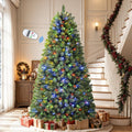 7ft artificial prelit classic christmas tree with remote, main product view