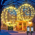joomer plug-in christmas ball lights, 13in & 11in, main product view