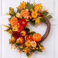 suncalla fall wreath for front door 20" autumn, main product view