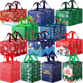 xuniea 48 pcs large christmas tote bags with, main product view