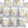 12PCS Mermaid Party Favors- DIY Mermaid Wood Painting Kits with Art Supplies – Fun Thank You Gifts, Birthday party& Goodie Bag Stuffers