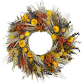 andaluca all natural handcrafted preserved floral fall wreath, main product view