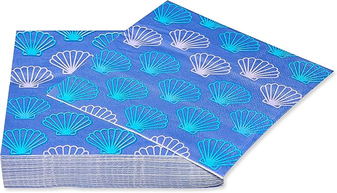 American Greetings Mermaid Party Supplies, Lunch Napkins (50-Count)