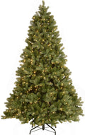 national tree company 7.5ft pre-lit downswept douglas fir, main product view