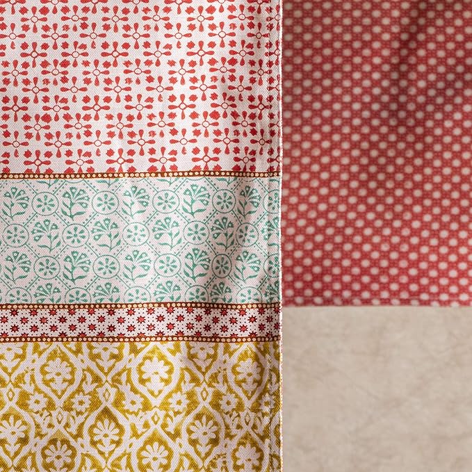 Maison d' Hermine Table runner 100% Cotton Double Layer Table Runners 108 inches long Decorative for Home Kitchen Dining Party Baby Shower Wedding Bridal Shower Spring Summer (Provence, 14.50" x 108")