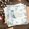 Luxury Personalized Dog Wedding Napkins, Custom Wedding Cocktail Napkins, Cocktail Bar Napkin For Reception, Napkin for Pet Lovers, Anniversary, Bridal, Engagement Party, Bridal Shower