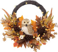 valery madelyn 24'' collapsible fall wreath for front, main product view