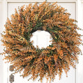 28" fall wreath for front door, large artificial, main product view
