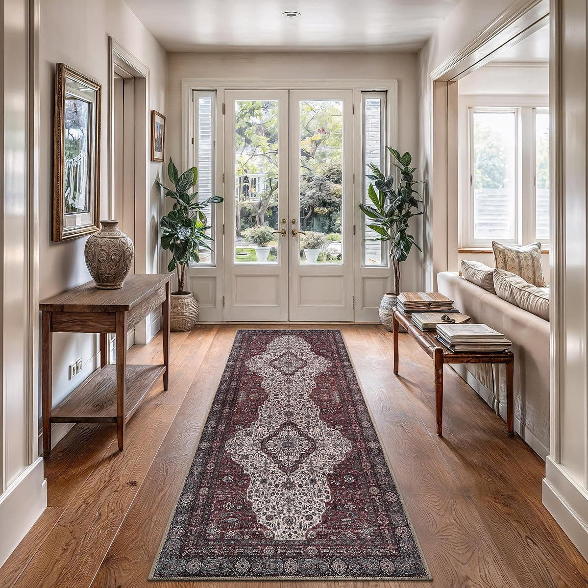 bloom rugs washable non-slip 7 ft runner, package contents