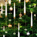 christmas tree candles with remote, 12 pack battery, main product view
