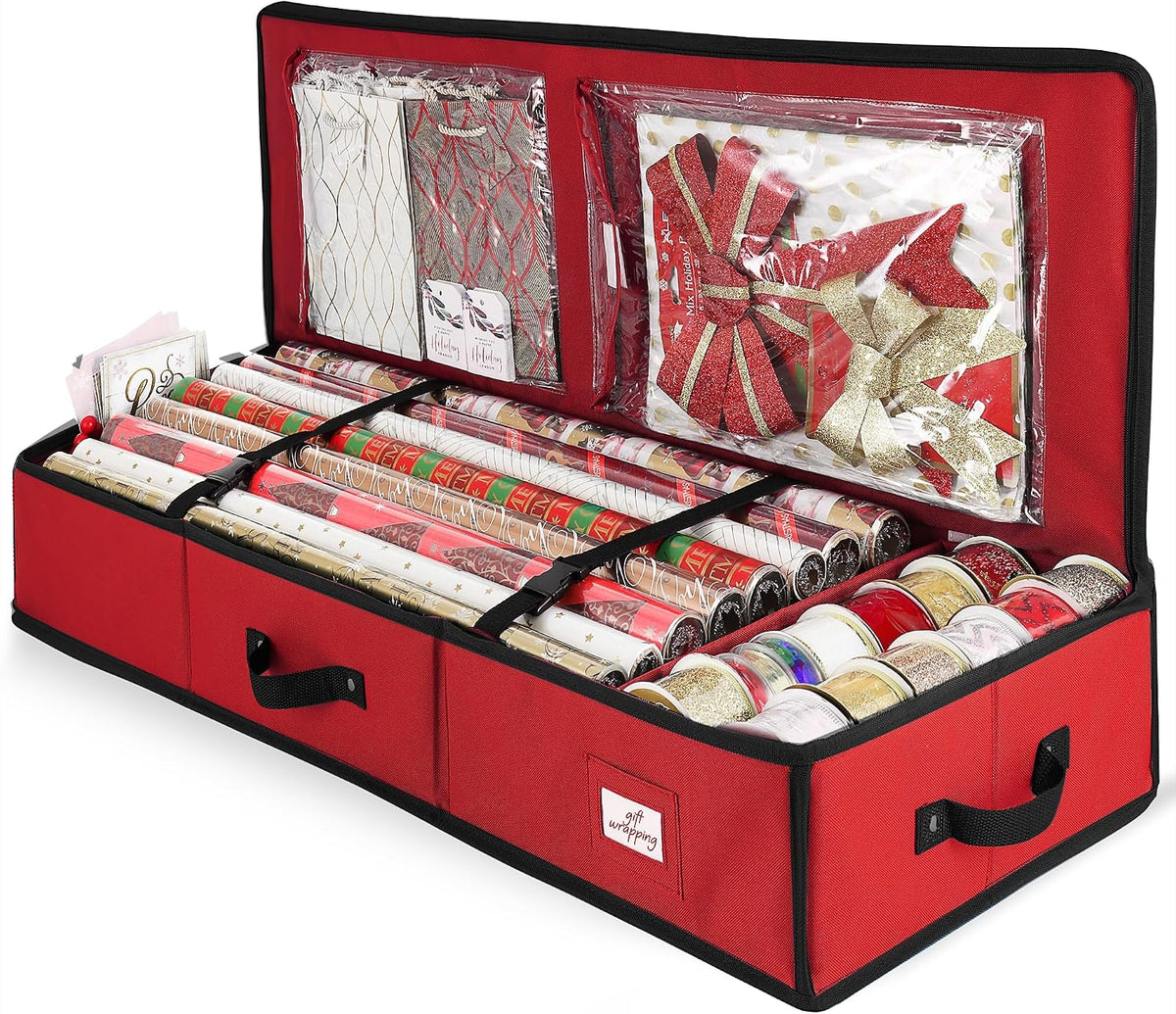 hearth & harbor wrapping paper storage container, main product view