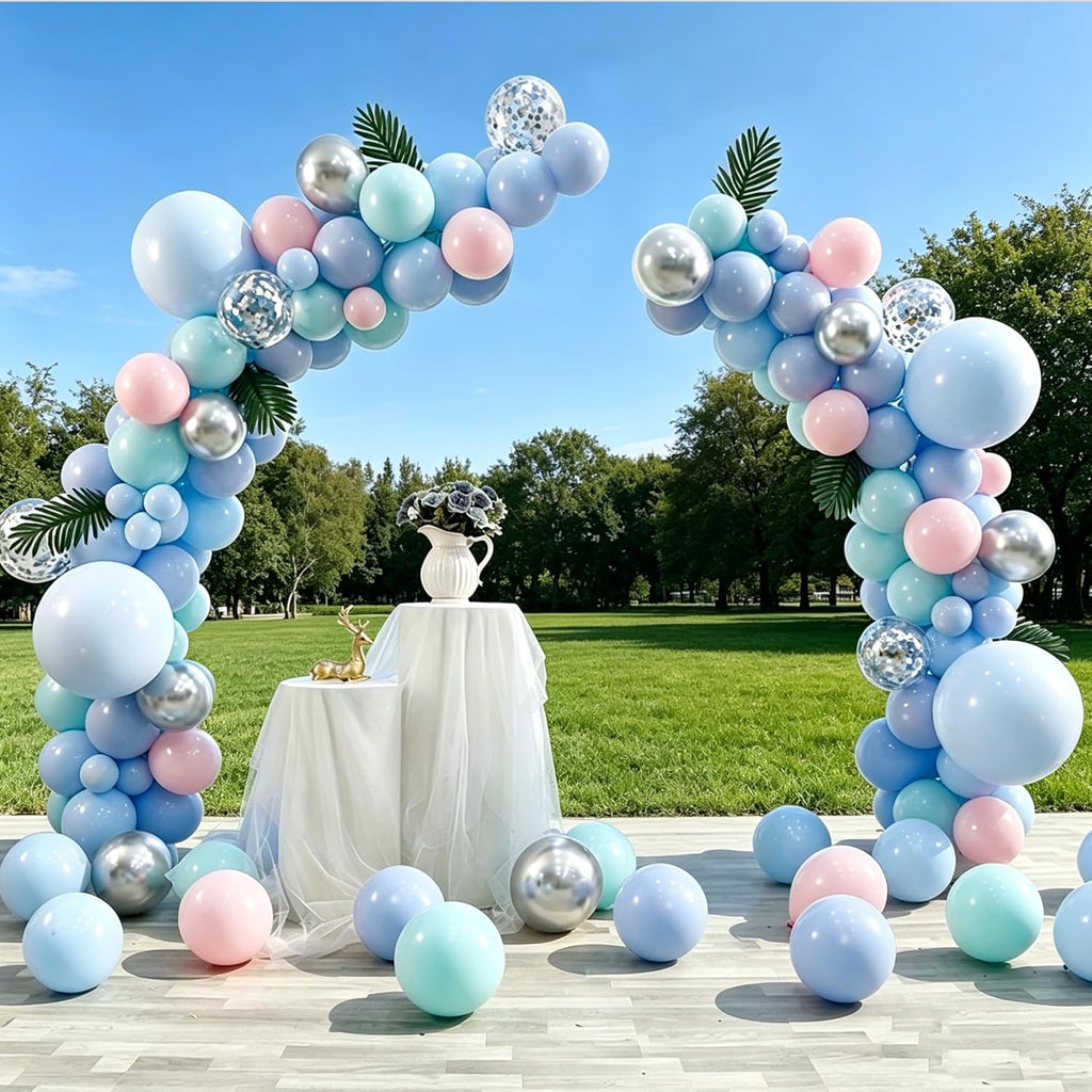 balloon arch kit,adjustable 8.2ft & 6ft half balloon, package contents