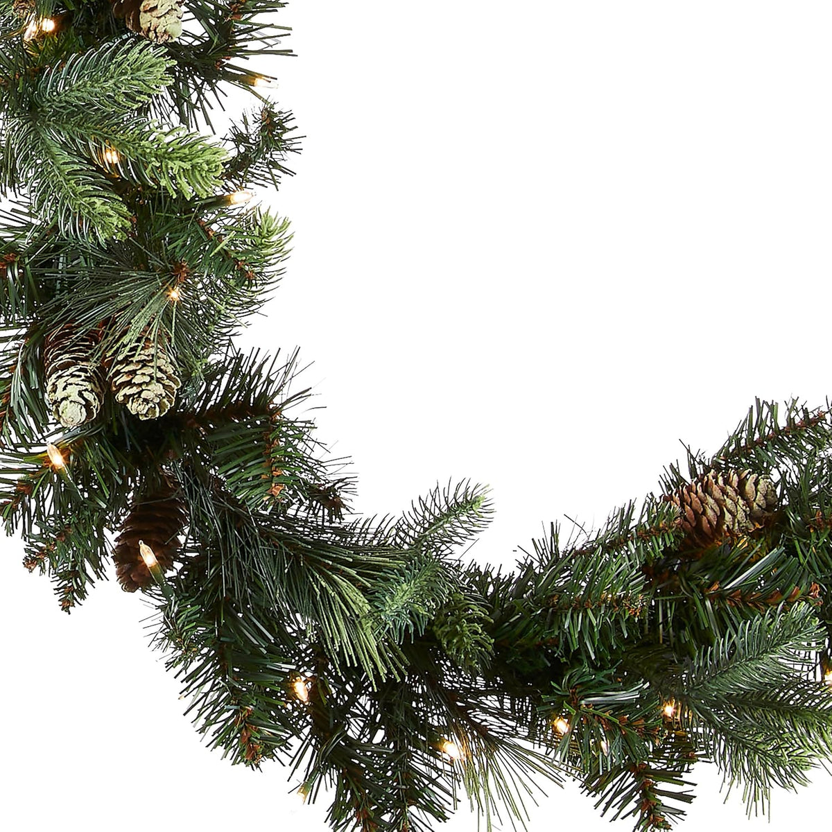 national tree company 9ft pre-lit carolina pine christmas, main product view