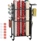 wrapping paper storage organizer with wheels & bag, main product view