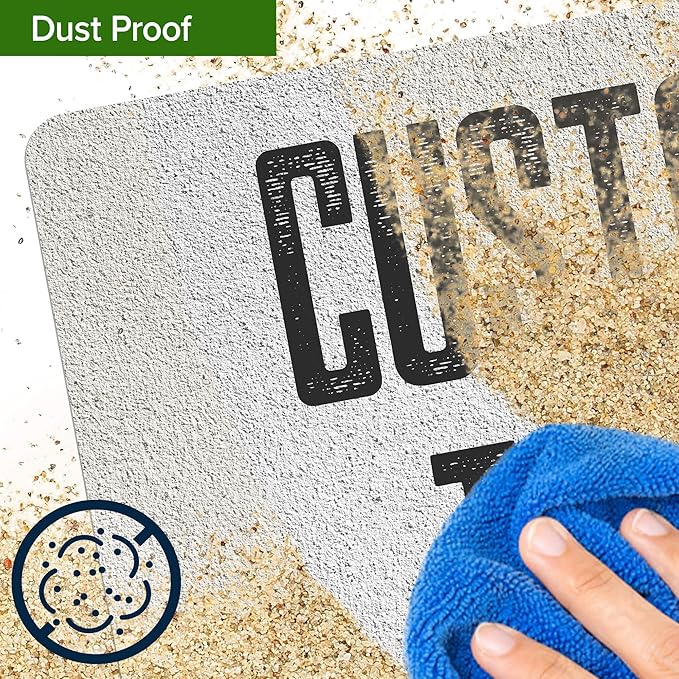 Custom Sign, Custom Street Sign, 11 Font Colors, 13 Font Styles, 4 Hole Options, 22 Sizes, 12x18 Inches, Rust Free DiBound, Fade Resistant, Made in USA by My Sign Center (Concrete)