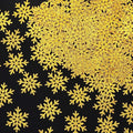MARFOREVER Christmas Snowflake Glitter Confetti, Gold Snowflake Paper Confetti Winter Snow Sprinkles Sequins Table Centerpiece for Winter Wonderland Xmas Holiday Wedding Party Supplies Decorations