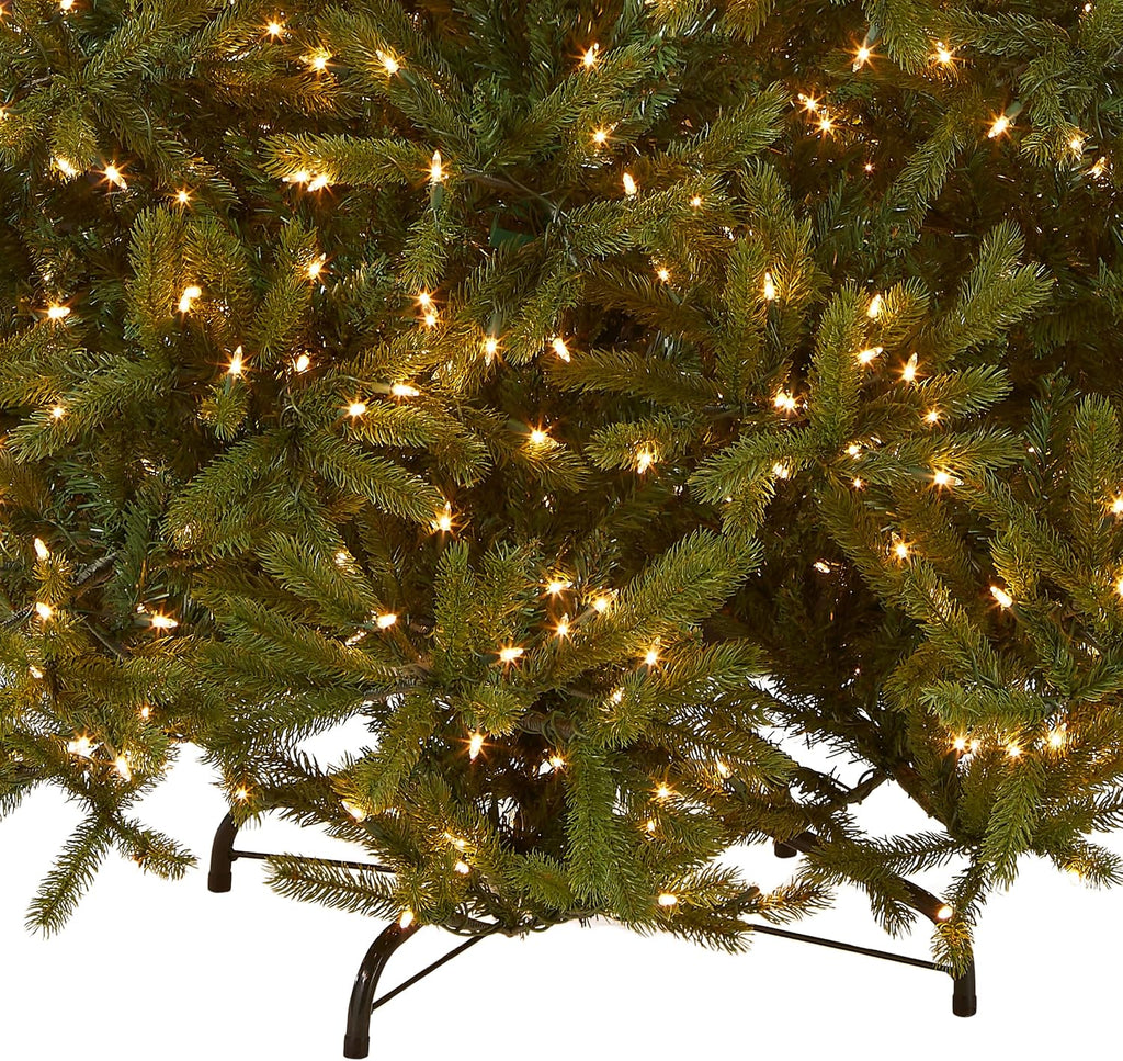national tree company 7.5ft pre-lit jersey fraser fir, close-up detail