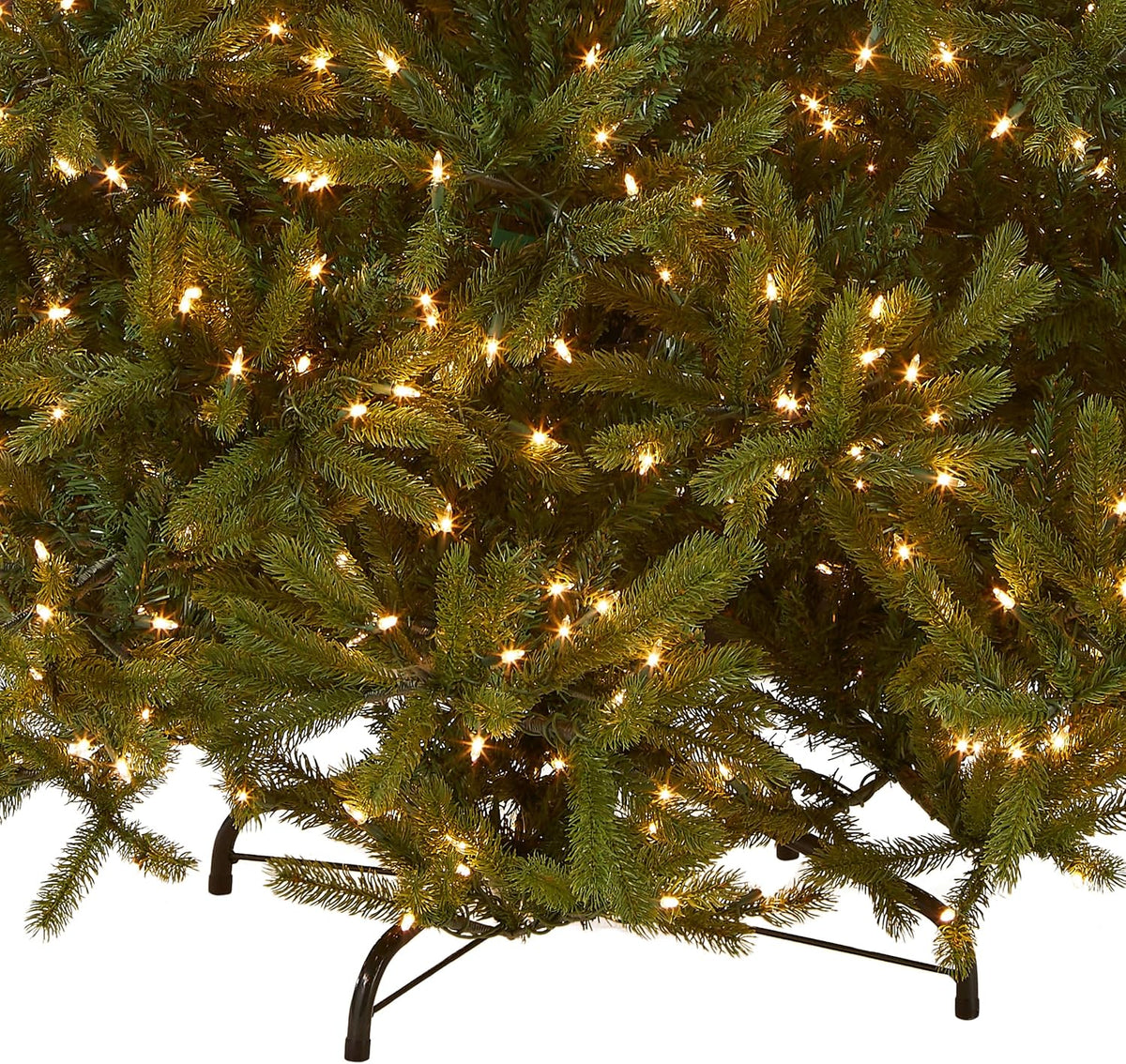 national tree company 7.5ft pre-lit jersey fraser fir, close-up detail