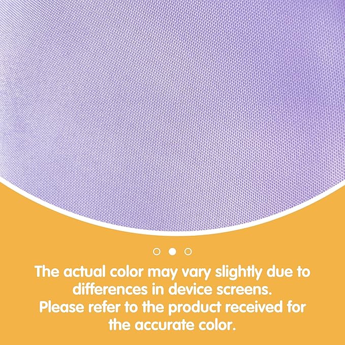 BRILLMAX 8 Pack Lavender Tablecloths for 6 Foot Rectangle Tables 60 x 102 Inch - 6ft Rectangular Bulk Linen Polyester Fabric Washable Cloth Cover for Wedding Reception Banquet Birthday Party